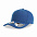 Бейсболка FIJI, 5 клиньев, 100 % переработанный полиэстер, липучка, синий с логотипом в Нефтекамске заказать по выгодной цене в кибермаркете AvroraStore