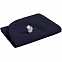 Надувная подушка под шею в чехле Sleep, темно-синяя с логотипом в Нефтекамске заказать по выгодной цене в кибермаркете AvroraStore