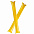 Палки-стучалки для болельщиков Hip-Hip, желтые с логотипом в Нефтекамске заказать по выгодной цене в кибермаркете AvroraStore