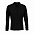 Рубашка поло с длинным рукавом Prime LSL, черная с логотипом в Нефтекамске заказать по выгодной цене в кибермаркете AvroraStore
