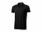 Рубашка поло Seller мужская, черный с логотипом в Нефтекамске заказать по выгодной цене в кибермаркете AvroraStore