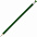 Карандаш простой Hand Friend с ластиком, зеленый с логотипом в Нефтекамске заказать по выгодной цене в кибермаркете AvroraStore