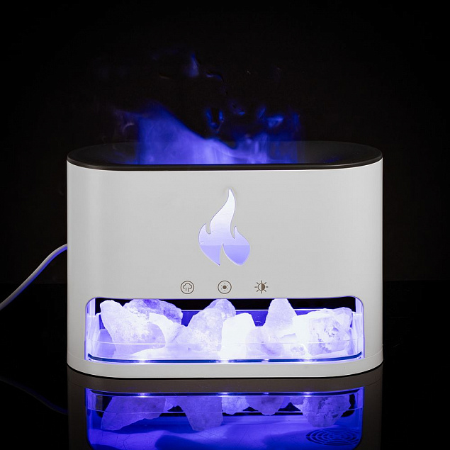 Настольный увлажнитель-ароматизатор Fusion Blaze, белый с логотипом в Нефтекамске заказать по выгодной цене в кибермаркете AvroraStore