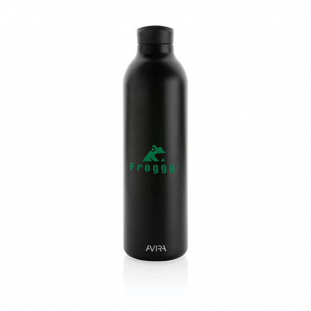Термобутылка Avira Avior из переработанной нержавеющей стали RCS, 1 л с логотипом в Нефтекамске заказать по выгодной цене в кибермаркете AvroraStore