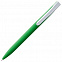Ручка шариковая Pin Soft Touch, зеленая с логотипом в Нефтекамске заказать по выгодной цене в кибермаркете AvroraStore