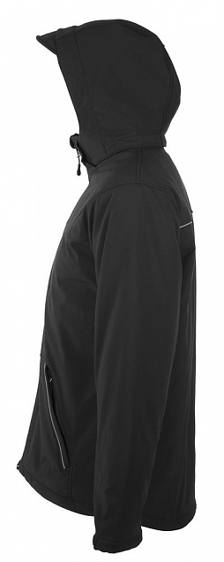 Куртка мужская Rock Men, черная с логотипом в Нефтекамске заказать по выгодной цене в кибермаркете AvroraStore