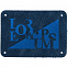 Лейбл кожаный Beta, XL, синий с логотипом в Нефтекамске заказать по выгодной цене в кибермаркете AvroraStore