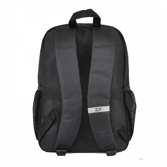 Рюкзак Cool, серый/чёрный, 43 x 30 x 13 см, 100% полиэстер  с логотипом в Нефтекамске заказать по выгодной цене в кибермаркете AvroraStore