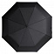 Зонт складной Classic, черный с логотипом в Нефтекамске заказать по выгодной цене в кибермаркете AvroraStore