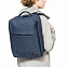 Рюкзак для ноутбука Conveza, синий/серый с логотипом в Нефтекамске заказать по выгодной цене в кибермаркете AvroraStore