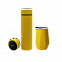 Набор Hot Box E (софт-тач) G, желтый с логотипом в Нефтекамске заказать по выгодной цене в кибермаркете AvroraStore