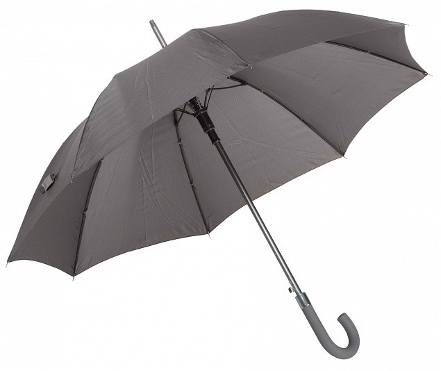 Зонт автоматический JUBILEE, серый с логотипом в Нефтекамске заказать по выгодной цене в кибермаркете AvroraStore