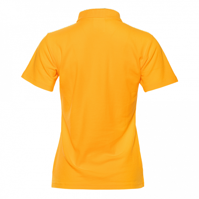 Рубашка поло Рубашка женская 04WL Жёлтый с логотипом в Нефтекамске заказать по выгодной цене в кибермаркете AvroraStore