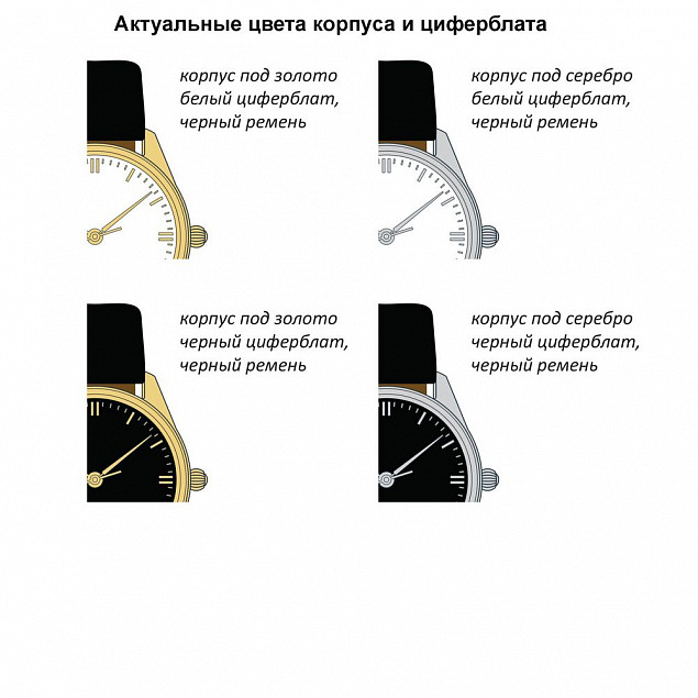 Часы наручные на заказ Zeit Start с логотипом в Нефтекамске заказать по выгодной цене в кибермаркете AvroraStore
