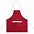 Фартук Settle In, красный с логотипом в Нефтекамске заказать по выгодной цене в кибермаркете AvroraStore