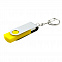 Флешка "Twist" 16 Гб - Желтый KK с логотипом в Нефтекамске заказать по выгодной цене в кибермаркете AvroraStore