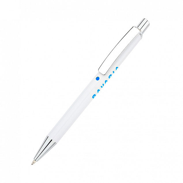 Ручка металлическая Bright - Синий HH с логотипом в Нефтекамске заказать по выгодной цене в кибермаркете AvroraStore