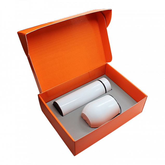 Набор Hot Box C orange G (белый) с логотипом в Нефтекамске заказать по выгодной цене в кибермаркете AvroraStore