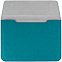 Чехол для ноутбука Nubuk, бирюзовый с логотипом в Нефтекамске заказать по выгодной цене в кибермаркете AvroraStore