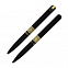 Ручка шариковая "Jupiter", черный/золото, покрытие soft touch с логотипом в Нефтекамске заказать по выгодной цене в кибермаркете AvroraStore
