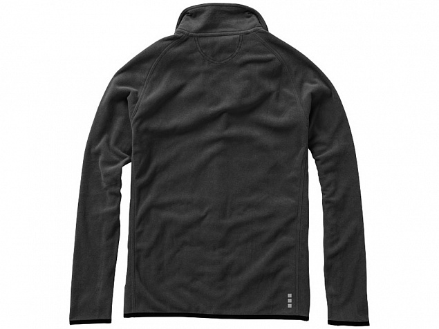 Куртка флисовая Brossard мужская, антрацит с логотипом в Нефтекамске заказать по выгодной цене в кибермаркете AvroraStore