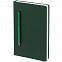 Ежедневник Magnet Shall с ручкой, зеленый с логотипом в Нефтекамске заказать по выгодной цене в кибермаркете AvroraStore