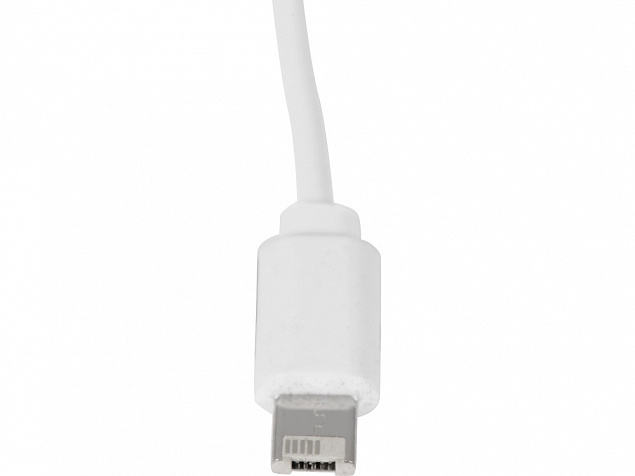 Беспроводное зарядное устройство «Disc» со встроенным кабелем 2 в 1 с логотипом в Нефтекамске заказать по выгодной цене в кибермаркете AvroraStore