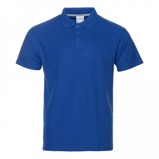 Рубашка поло Рубашка 104 Синий с логотипом в Нефтекамске заказать по выгодной цене в кибермаркете AvroraStore