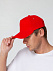 Бейсболка Standard, красная с логотипом в Нефтекамске заказать по выгодной цене в кибермаркете AvroraStore