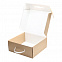 Подарочная коробка из МГК (с ручкой) 24,5*25,5*10,5 см с логотипом в Нефтекамске заказать по выгодной цене в кибермаркете AvroraStore