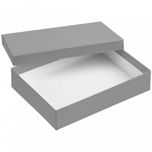 Коробка Reason, серебро с логотипом в Нефтекамске заказать по выгодной цене в кибермаркете AvroraStore