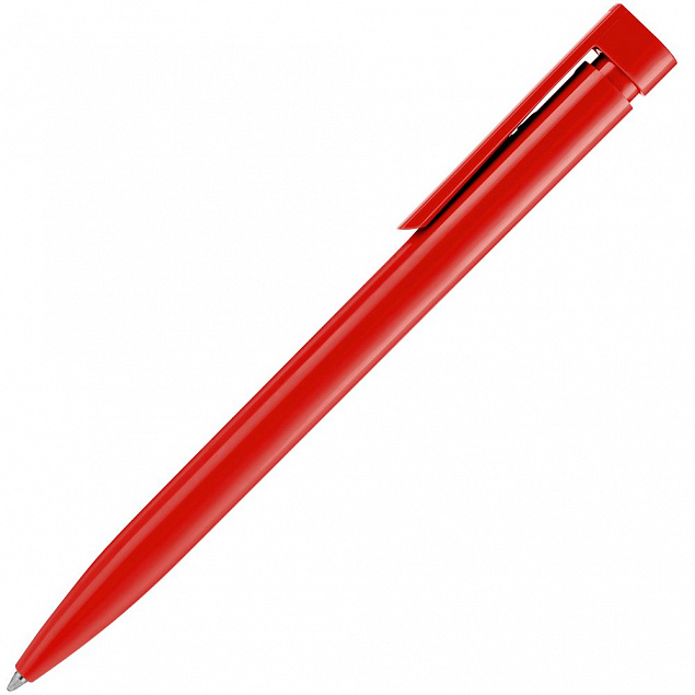 Ручка шариковая Liberty Polished, красная с логотипом в Нефтекамске заказать по выгодной цене в кибермаркете AvroraStore