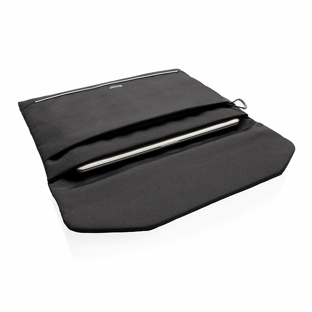 Чехол для ноутбука 15.6", черный с логотипом в Нефтекамске заказать по выгодной цене в кибермаркете AvroraStore