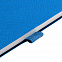 Ежедневник Loop, недатированный, голубой с логотипом в Нефтекамске заказать по выгодной цене в кибермаркете AvroraStore
