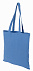 Хлопковая сумка GRETA, голубая с логотипом в Нефтекамске заказать по выгодной цене в кибермаркете AvroraStore