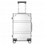 Чемодан Metal Luggage, серебристый с логотипом в Нефтекамске заказать по выгодной цене в кибермаркете AvroraStore