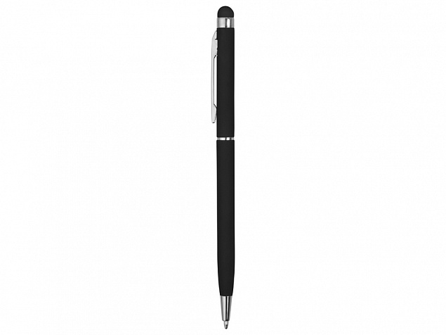 Ручка-стилус металлическая шариковая «Jucy Soft» soft-touch с логотипом в Нефтекамске заказать по выгодной цене в кибермаркете AvroraStore