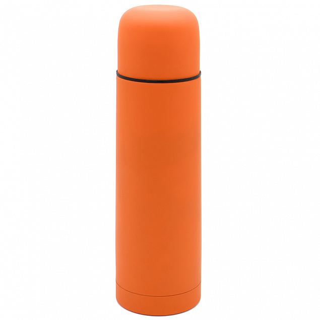 Термос Picnic Soft - Оранжевый OO с логотипом в Нефтекамске заказать по выгодной цене в кибермаркете AvroraStore