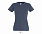 Фуфайка (футболка) IMPERIAL женская,Ярко-синий L с логотипом в Нефтекамске заказать по выгодной цене в кибермаркете AvroraStore