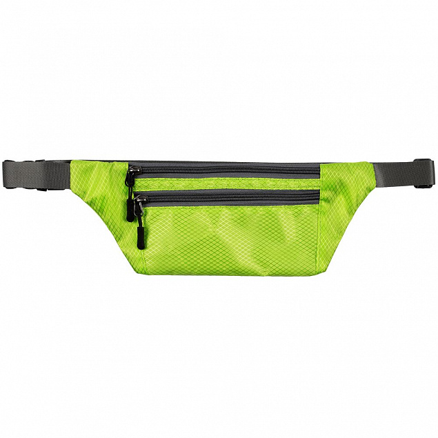 Спортивная поясная сумка Run for Fun, зеленое яблоко с логотипом в Нефтекамске заказать по выгодной цене в кибермаркете AvroraStore
