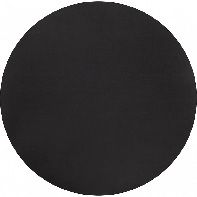 Сервировочная салфетка Satiness, круглая, черная с логотипом в Нефтекамске заказать по выгодной цене в кибермаркете AvroraStore