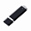 Флешка Profit, 16 Гб, черная с логотипом в Нефтекамске заказать по выгодной цене в кибермаркете AvroraStore