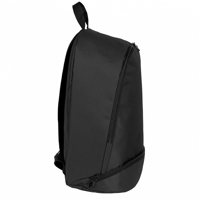 Рюкзак спортивный Athletic, черный с логотипом в Нефтекамске заказать по выгодной цене в кибермаркете AvroraStore