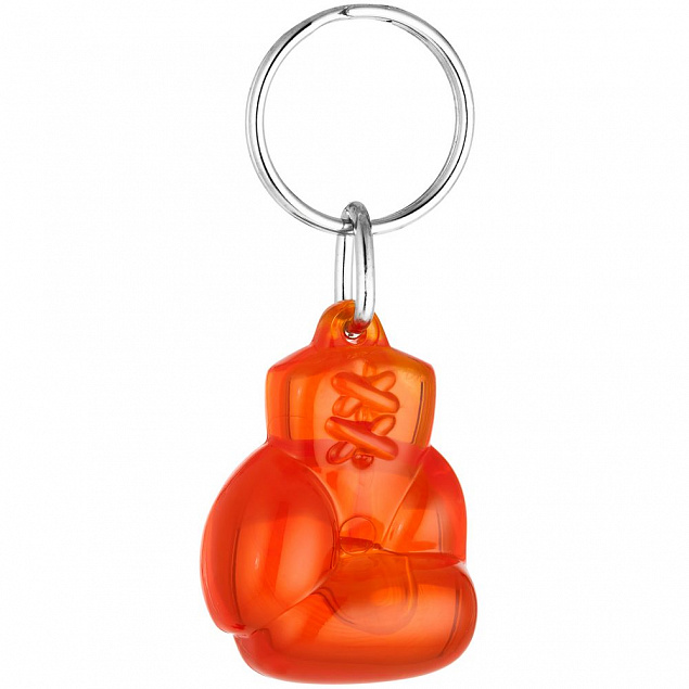 Брелок Fight, оранжевый, прозрачный с логотипом в Нефтекамске заказать по выгодной цене в кибермаркете AvroraStore