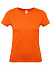 Футболка женская E150 оранжевая с логотипом в Нефтекамске заказать по выгодной цене в кибермаркете AvroraStore