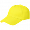 Бейсболка Convention, желтая с логотипом в Нефтекамске заказать по выгодной цене в кибермаркете AvroraStore