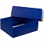 Коробка с окном InSight, синяя с логотипом в Нефтекамске заказать по выгодной цене в кибермаркете AvroraStore