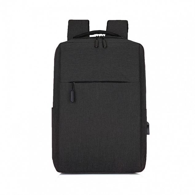 Рюкзак "Lifestyle" - Черный AA с логотипом в Нефтекамске заказать по выгодной цене в кибермаркете AvroraStore