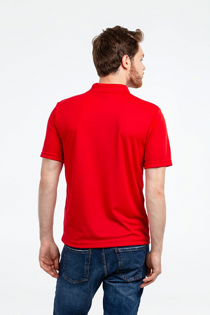 Рубашка поло мужская Eclipse H2X-Dry, белая с логотипом в Нефтекамске заказать по выгодной цене в кибермаркете AvroraStore