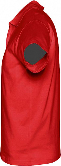 Рубашка поло мужская Prescott Men 170, красная с логотипом в Нефтекамске заказать по выгодной цене в кибермаркете AvroraStore